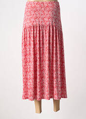 Jupe longue rouge MARBLE pour femme seconde vue