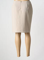 Jupe mi-longue beige ANDAMIO pour femme seconde vue