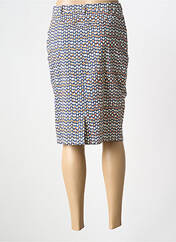 Jupe mi-longue bleu FRANCE RIVOIRE pour femme seconde vue