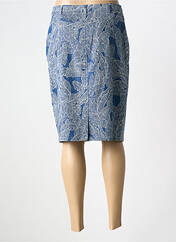 Jupe mi-longue bleu FRANCE RIVOIRE pour femme seconde vue