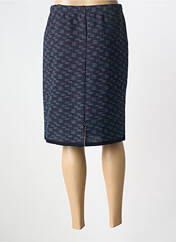 Jupe mi-longue bleu GRIFFON pour femme seconde vue