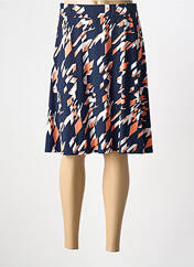 Jupe mi-longue bleu MARBLE pour femme seconde vue