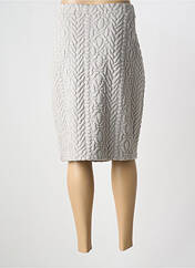Jupe mi-longue gris DIVAS pour femme seconde vue