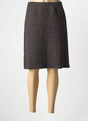 Jupe mi-longue marron FRANCE RIVOIRE pour femme seconde vue