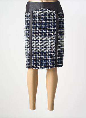 Jupe mi-longue noir FRANCE RIVOIRE pour femme