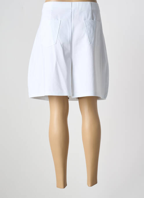 Bermuda blanc MARBLE pour femme