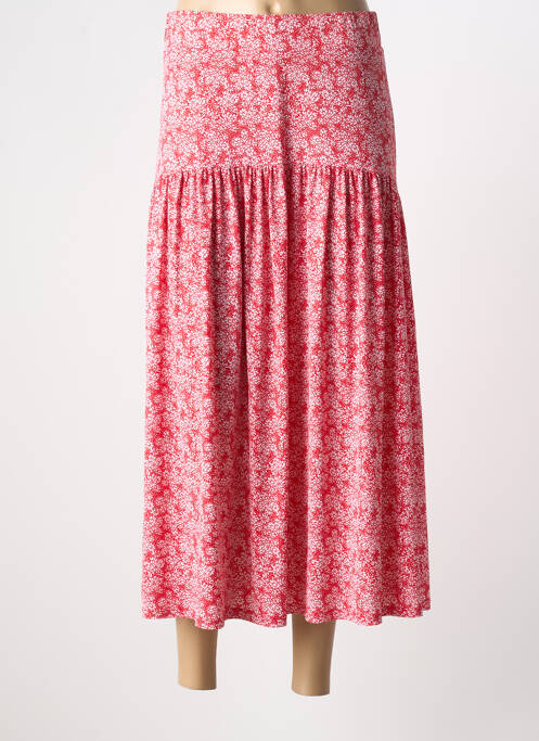 Jupe longue rouge MARBLE pour femme