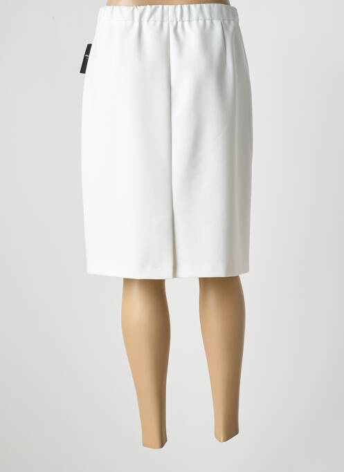 Jupe mi-longue blanc FRANK WALDER pour femme