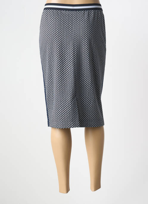 Jupe mi-longue bleu RABE pour femme