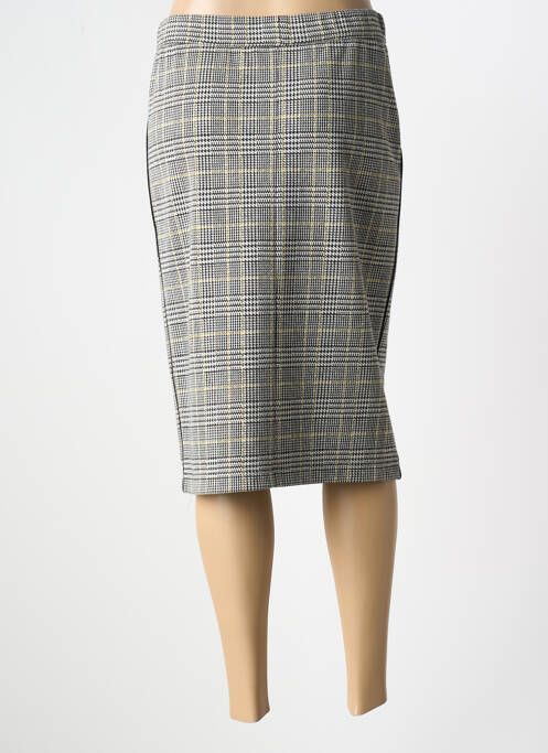 Jupe mi-longue gris RABE femme