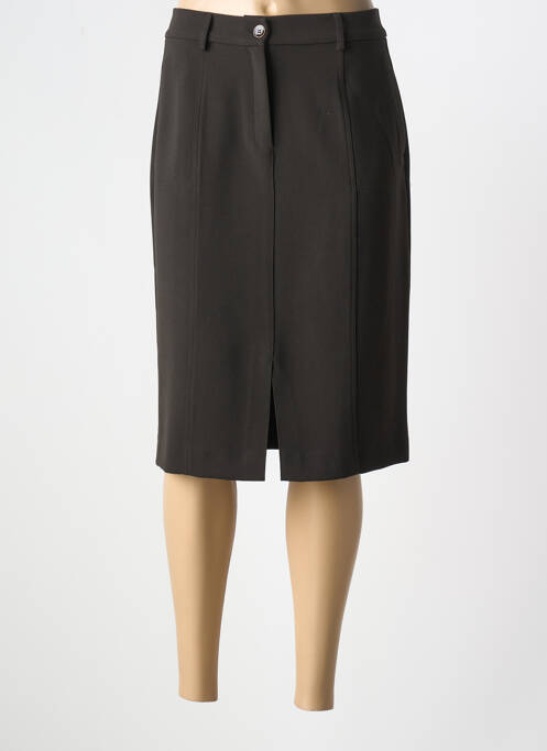 Jupe mi-longue noir ANDAMIO pour femme