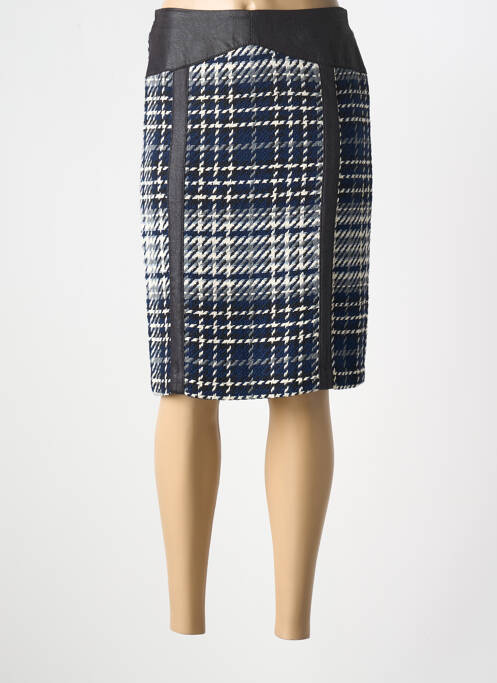 Jupe mi-longue noir FRANCE RIVOIRE pour femme