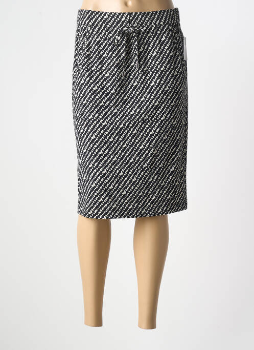 Jupe mi-longue noir FRANK WALDER femme