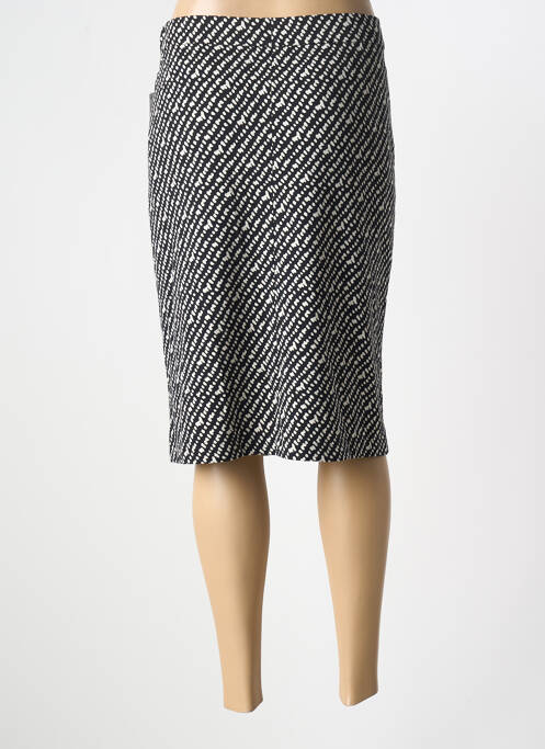 Jupe mi-longue noir FRANK WALDER femme