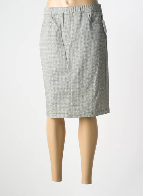 Jupe mi-longue vert FRANK WALDER femme