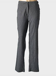 Pantalon droit stretch taille normale gris QUATTRO femme