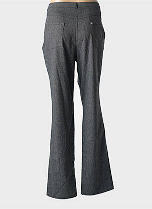 Pantalon droit stretch taille normale gris QUATTRO femme
