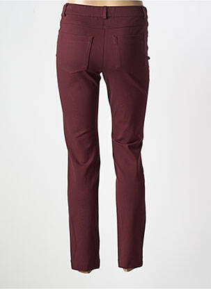 Pantalon slim taille élastique taille normale violet STARK femme