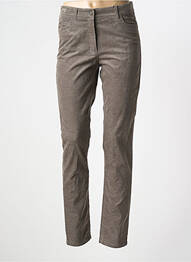 Pantalon slim stretch taille normale gris OLSEN femme