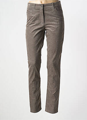 Pantalon slim stretch taille normale gris OLSEN femme