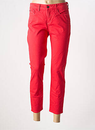 Pantalon 7/8 stretch taille normale rouge NYDJ femme