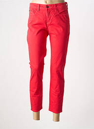 Pantalon 7/8 stretch taille normale rouge NYDJ femme