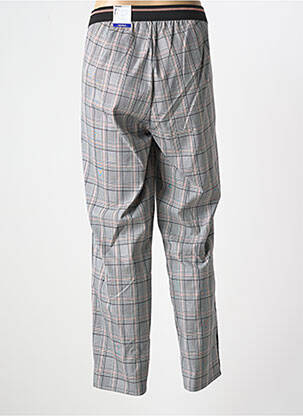 Pantalon droit stretch taille normale gris FRANK WALDER femme