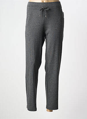 Pantalon droit stretch taille normale gris FRANK WALDER femme