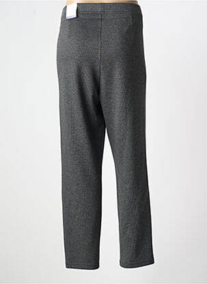 Pantalon droit stretch taille normale gris FRANK WALDER femme