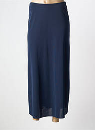 Jupe longue coupe droite bleu DANEVA femme