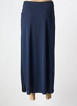 Jupe longue coupe droite bleu DANEVA femme