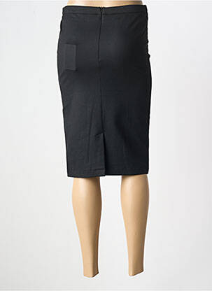 Jupe mi-longue taille normale noir SAINT HILAIRE femme