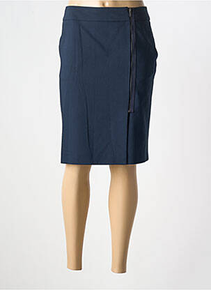 Jupe mi-longue taille normale bleu OLSEN femme