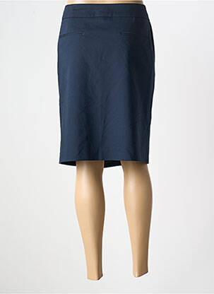 Jupe mi-longue stretch bleu OLSEN femme