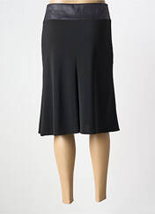 Jupe mi-longue noir FRANCE RIVOIRE pour femme seconde vue