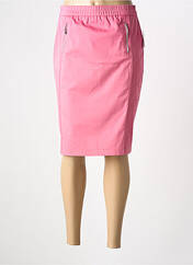 Jupe mi-longue rose FRANK WALDER pour femme seconde vue