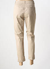 Pantalon 7/8 beige ANDAM pour femme seconde vue