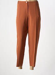 Pantalon 7/8 marron ESTEL COLLECTION pour femme seconde vue