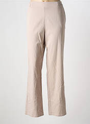 Pantalon droit beige GREGORY PAT pour femme seconde vue