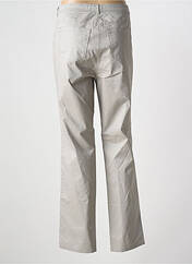 Pantalon droit gris FRANK WALDER pour femme seconde vue