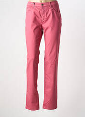 Pantalon droit rose SAINT HILAIRE pour femme seconde vue