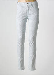 Pantalon slim blanc SAINT HILAIRE pour femme seconde vue