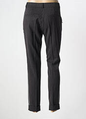Pantalon slim noir ANDAMIO pour femme seconde vue