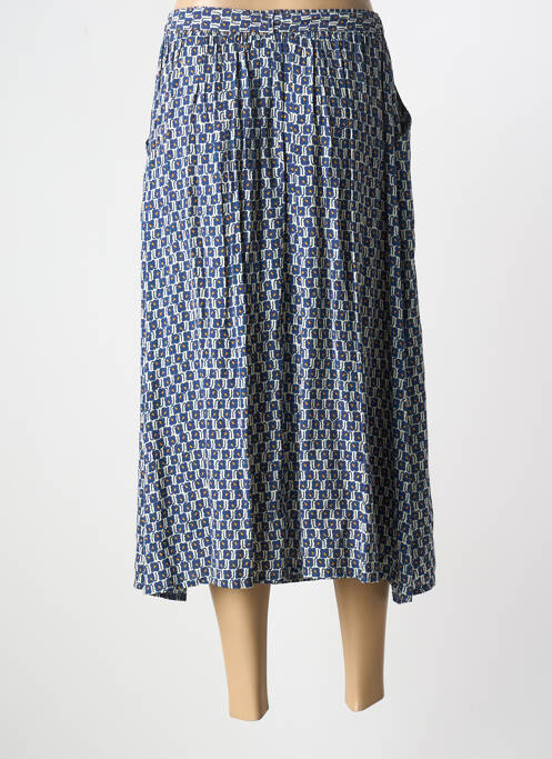 Jupe longue bleu GRIFFON pour femme