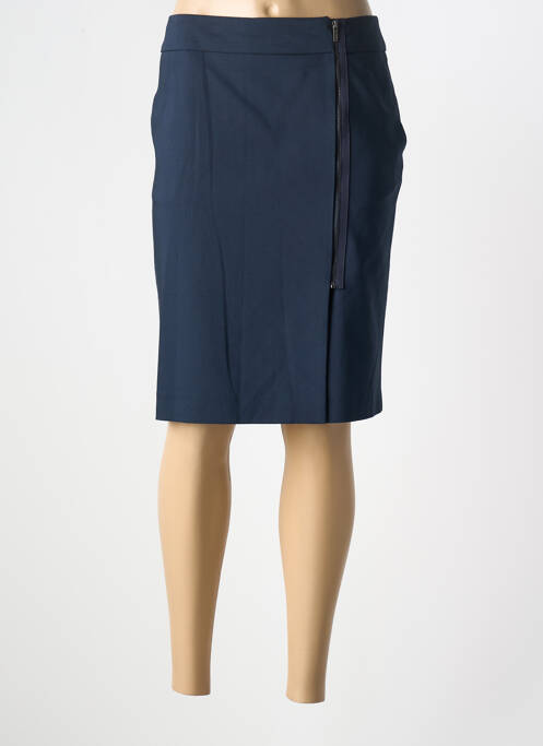 Jupe mi-longue bleu OLSEN pour femme