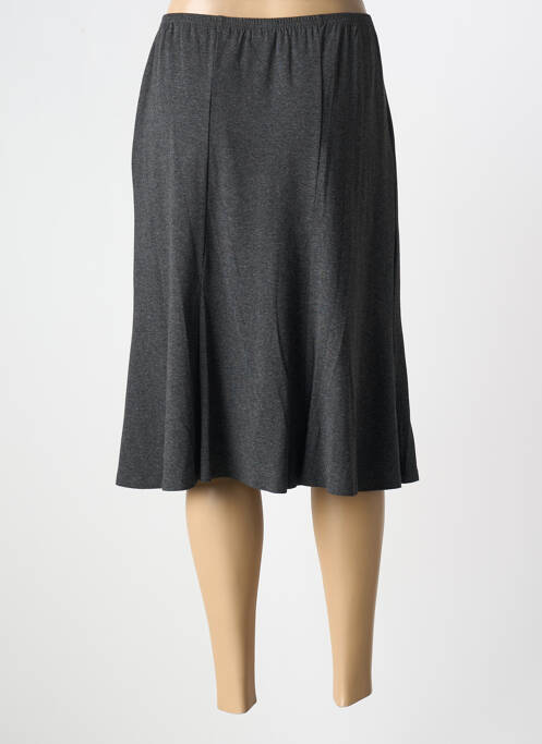 Jupe mi-longue gris RABE pour femme