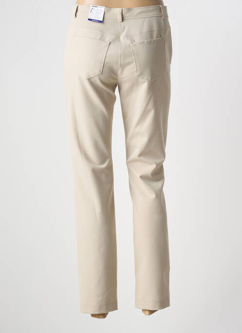 Pantalon 7/8 beige FRANK WALDER pour femme