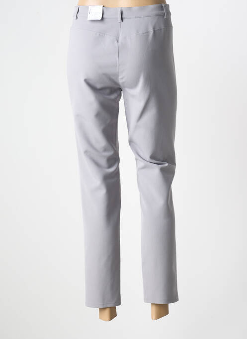 Pantalon 7/8 gris FRANK WALDER pour femme