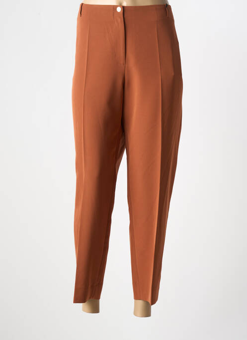 Pantalon 7/8 marron ESTEL COLLECTION pour femme
