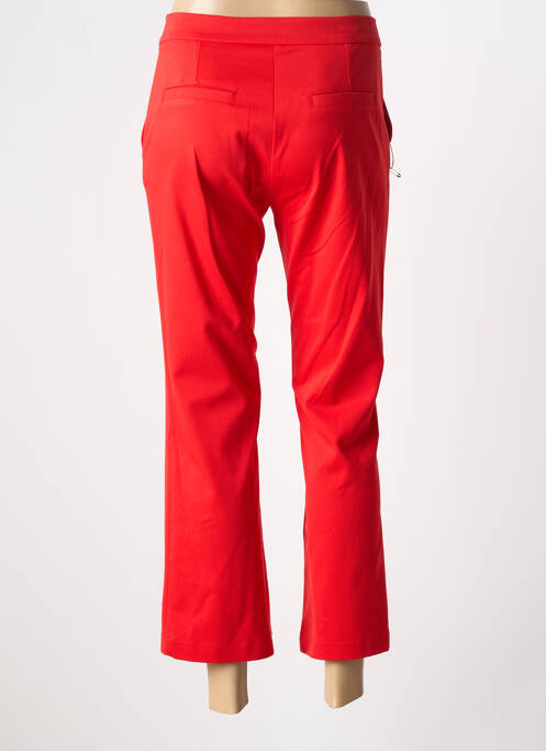 Pantalon 7/8 rouge ANDAMIO femme